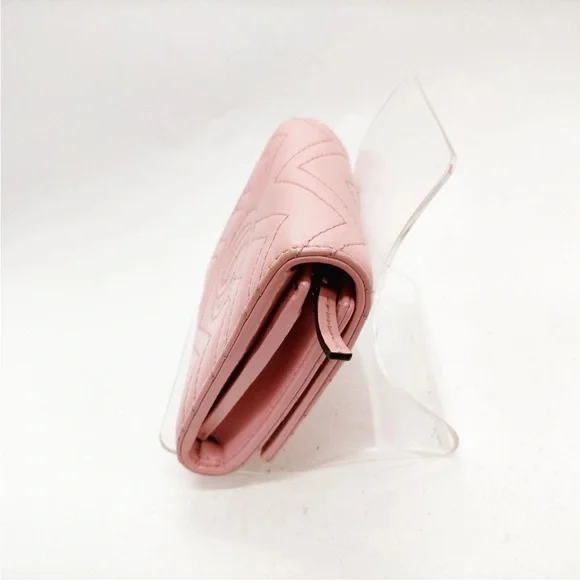 Gucci Marmont Small Wallet in Pale Pink - Picture 4 of 9